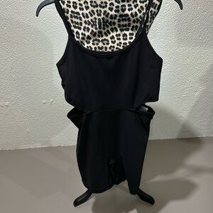 One piece work out shorts & tank. KCB